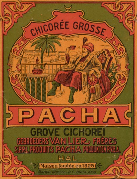 Pacha uit Halle, sinds 1825 de bekendste producent van cichorei.