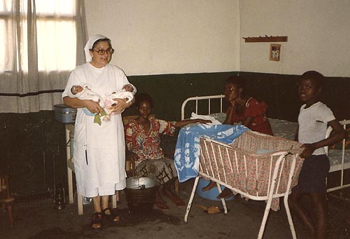 luxe-kamer in de materniteit (1987)