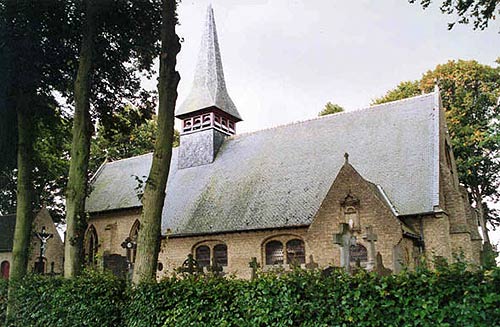 de parochiekerk van Sint-Jacobs-Kapelle