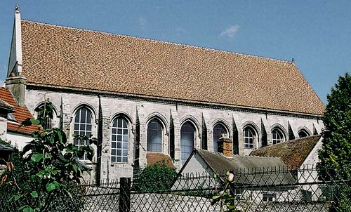 de koninklijke kapel Saint-Frambourg in Senlis