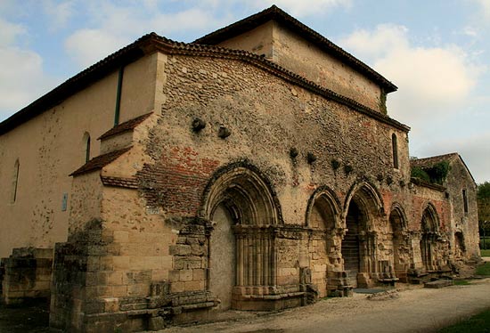 de kerk van de priorij van Cayac