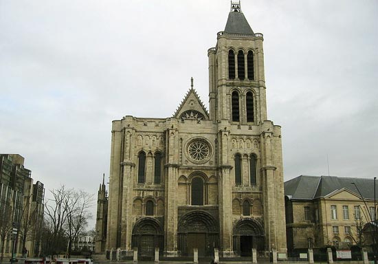 de gotische basiliek van Saint-Denis