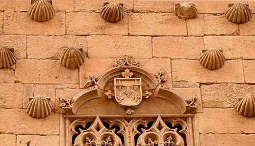 een casa de las conchas in Salamanca