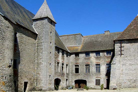 12de-eeuwse commanderij van de Orde van de Hospitaalridders in Lavaufranche la Creuse (Fr.)