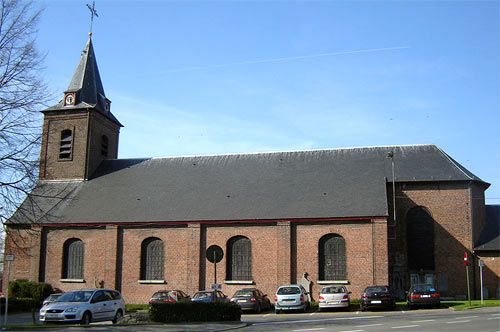 De St. Martinuskerk in Beselare.