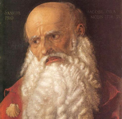 de apostel Jacobus de Meerdere. Albrecht Dürer, 1516