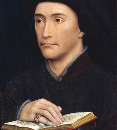 De Doornikse bisschop Willem Fillastre. Rogier Van der Weyden, 1440. Londen, Courtauld Institute Galleries