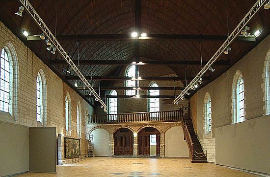 Het goed bewaard gebleven en fraai gerestaureerde hospitaal Comtesse in Rijsel, ooit gelegen in het graafschap Vlaanderen