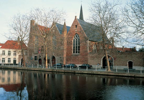 Het oude O.L.V.-van de-Potterie hospitaal in Brugge.
