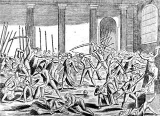 massa-executie van priesters