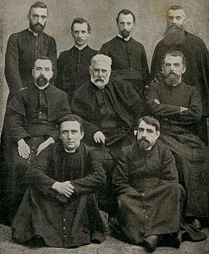 de eerste 7 Mill Hill-Missionarissen (1905)