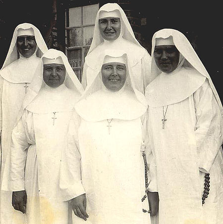 de ploeg van onderwijszusters in 1936
