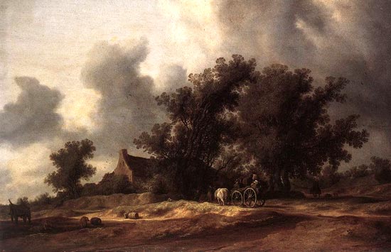 boerderij. Van Ruysdael. 1631