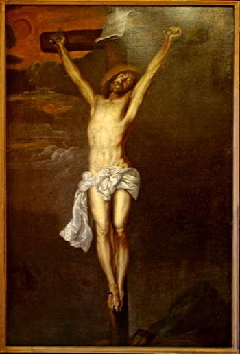 kruisiging van Christus (naar Antoon Van Dyck)