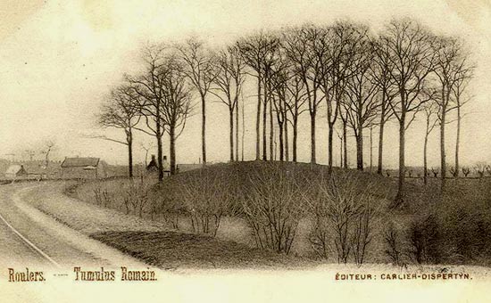 De in 1933 verdwenen Tumulus bij Roeselare